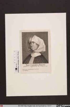 Bildnis Catharina Kreß, geb. Löffelholz