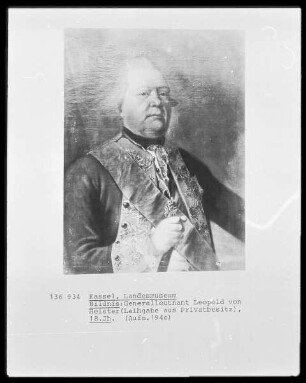 Generalleutnant Leopold von Heister
