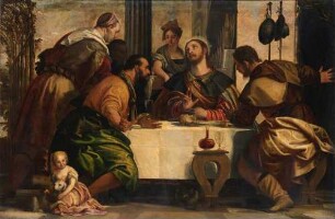 Christus mit den Jüngern in Emmaus