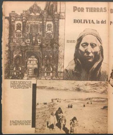 Por tierras de América [Fotografías] : Bolivia, la del Potosí fabuloso