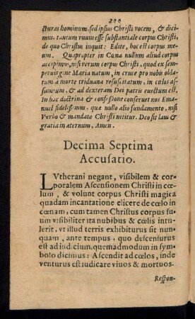 Decima Septima Accusatio.
