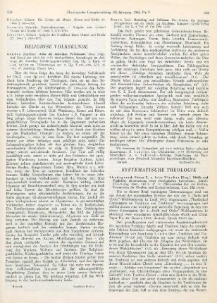 538-542 [Rezension] Schrift und Tradition