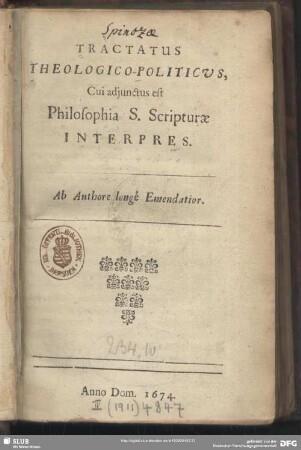 Tractatus Theologico-Politicus