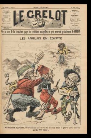 Les Anglais en Égypte