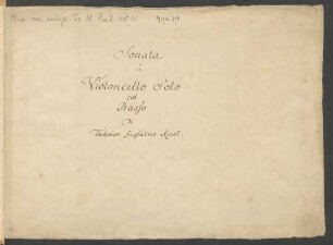 Sonaten; vlc, bc; F-Dur; CzaR 95