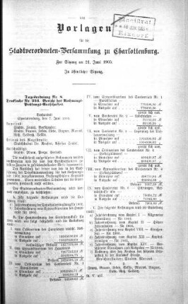 No. 14. 231-250), 21. Juni 1905
