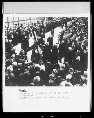 Rheda-Wiedenbrück, "Die Kreuztracht", ein Volksbrauch