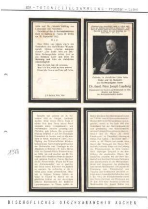 Lausberg, Dr. theol. Peter Joseph