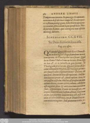 Schediasma CCXVII.