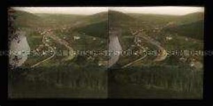 Blick ins Neckartal auf Neckargemünd