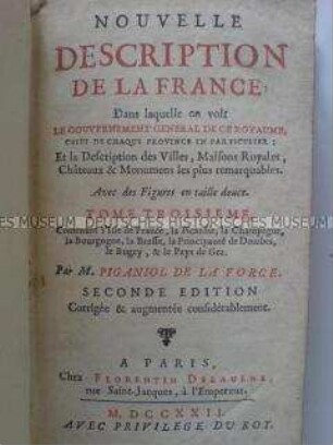 Staatshandbuch für Frankreich, Bd. 3