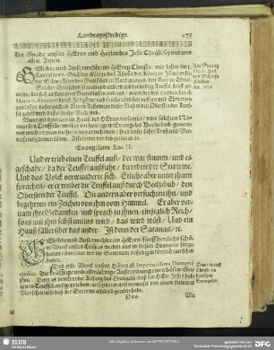 XX. Zweyte Landtags-Predigt