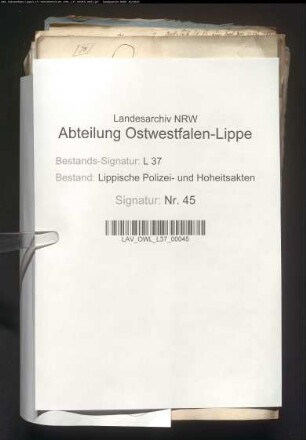 Liquidation rückständiger Kornmagazingelder