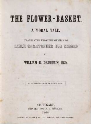 The flower-basket : a moral tale
