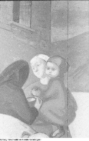 Bildende Kunst, Reinhold Langner Gedächtnis-Ausstellung, Arbeiten verschiedener Künstler nach Landaufenthalt, z.B. von Rosso Majores, Wandbild von Jutta Damme, u.a., Januar - Februar 1958