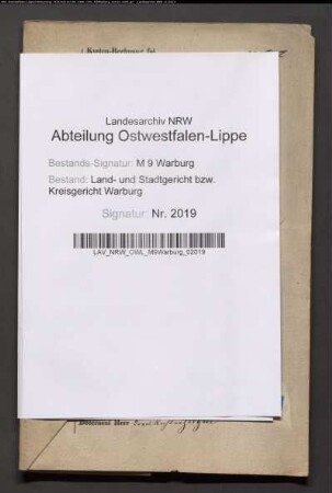 Erblasser: Wiedemeier, Johann Christoph: