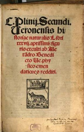 Historiae naturalis libri XXXVII