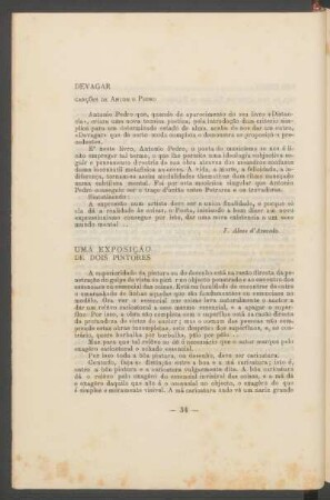 Uma exposição de dois pintores