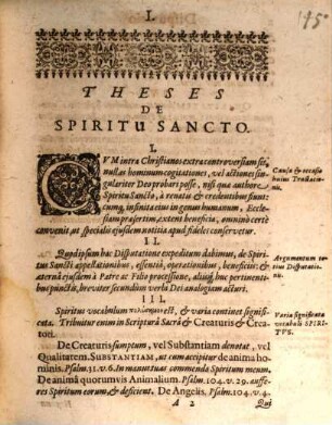 Disp. de Spiritu sancto