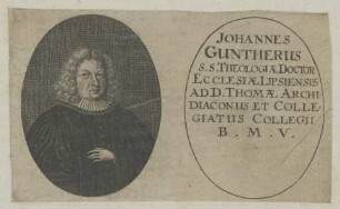 Bildnis des Johannes Guntherus
