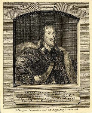 Bildnis von Christian IV. (1577-1648), König von Dänemark
