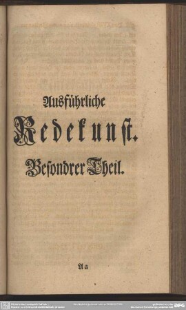 Besondrer Theil