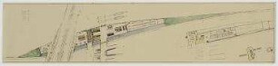 Documenta-Bahnhof, Flughöhe Null (nicht realisiert) – Lageplan. Kassel