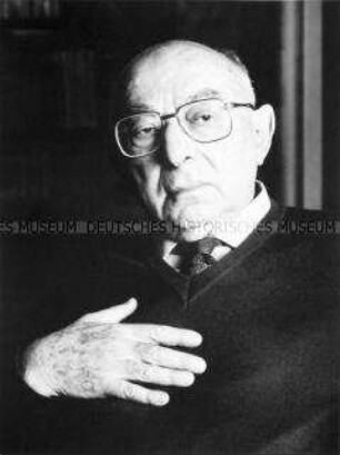 Serie "Jüdische Porträts" - Hans Mayer