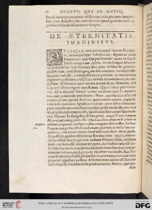 De aeternitatis imaginibvs