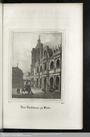 Das Rathhaus zu Köln