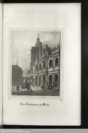 Das Rathhaus zu Köln