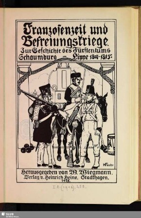 Franzosenzeit und Befreiungskriege : Zur Geschichte des Fürstentums Schaumburg-Lippe 1807-1815