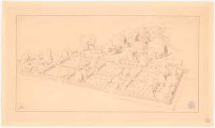 Friedhof: Perspektivische Ansicht