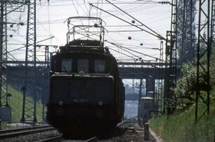 Stuttgart Zuffenhausen Lok 194 091 Güterzug