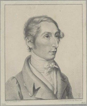 Bildnis des Karl Maria Friedrich Ernst von Weber