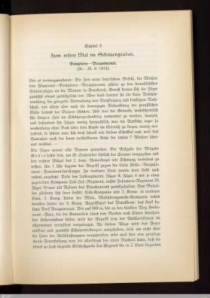 3. Zum ersten Mal im Schützengraben