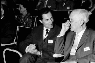 15. Tagung 1965 Physiker; Maikäferrede: Rudolf L. Mößbauer, Max Born