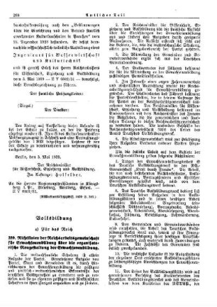 Richtlinien der Reichsarbeitsgemeinschaft für Erwachsenenbildung über die organisatorische Neugestaltung der Erwachsenenbildung : [Volksbildung] ; [Für das Reich] ; [Amtliche Erlasse] ; [Amtlicher Teil]