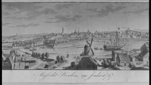 Berlin. Stadtansicht, 1717, Repro