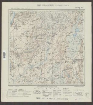742 Halfing ; Topographische Karte von Bayern 1:25.000 [Positionsblätter]