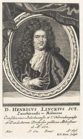 Bildnis des Henricvs Linckivs