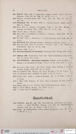 Westphalen (Nr. 4673 - 4681)