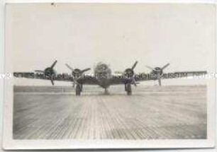 Flugzeug auf dem Flugplatz Erding