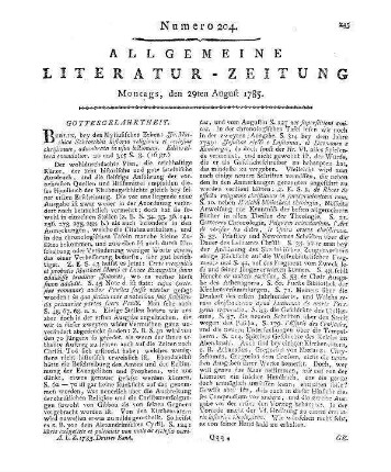Klose, S. B.: Von Breslau : dokumentirte Geschichte und Beschreibung. Bd. 1-3. In Briefen. Breslau: Korn 1781-83 Bd. 3 erst 1784 ersch.