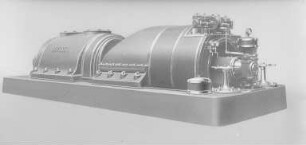 12000-kW-Turbosatz mit Dampfturbine, Bauart Thyssen-Röder (Thyssen und Co., Mühlheim) : Technikgeschichte | Maschinenbau | Kraftmaschinen | Dampfturbinen