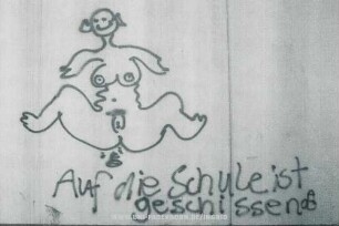 Auf die Schule ist geschissen