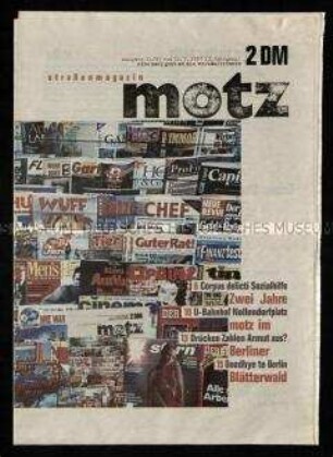 Straßenmagazin. 3. Jahrgang, 1997
