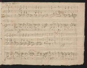 Variationen. Fragmente; V, orch; F-Dur
