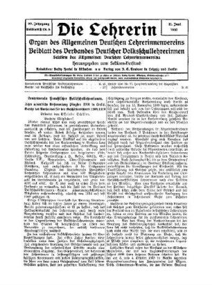 Landesverein Preußischer Volksschullehrerinnen : achte ordentliche Versammlung Pfingsten 1910 in Berlin ; Bericht des Vorstandes für den Geschäftsabschnitt 1908/1910