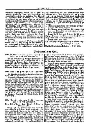 55. Versammlung deutscher Philologen und Schulmänner : [Nichtamtlicher Teil]